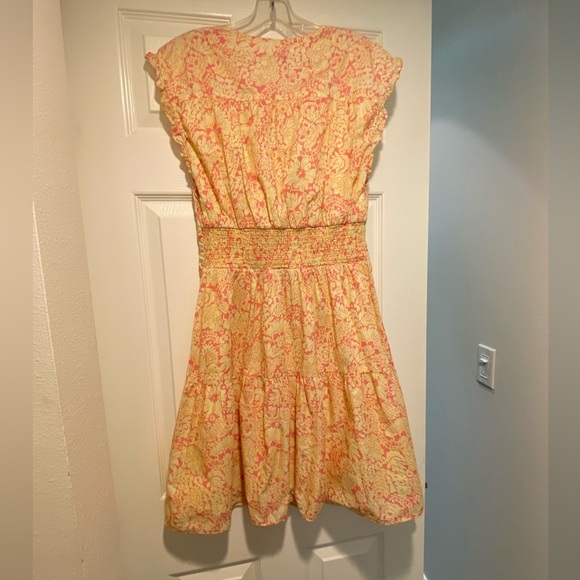 Derek Lam Collective Paisley Floral Flare Short Dress Size 40 medium - Picture 3 of 15